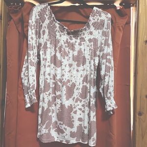 Cowgirl Tuff Long Sleeve Blouse